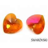 Zdjęcie - Swarovski heart 28mm astral pink